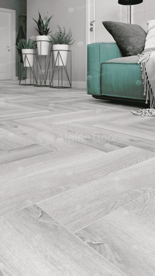 Виниловый ламинат "Alpine Floor" Parquet Light Дуб Лейтена (600*125*4 мм) — купить в Екатеринбурге