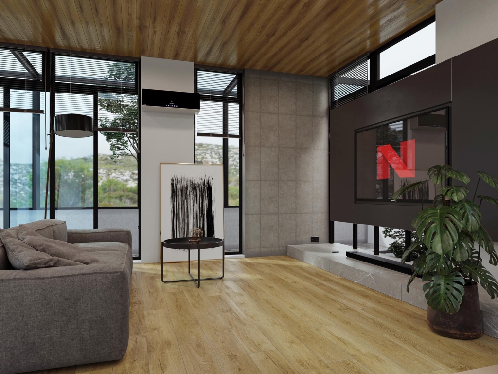 Каменно-полимерный ламинат SPC "Tulesna" Chats (600*125*4 мм) — купить в Екатеринбурге