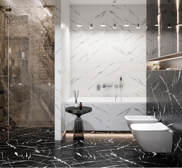 SPC ламинат "CronaFloor" Stone 4V Ноче (600*300*4 мм) — купить в Екатеринбурге