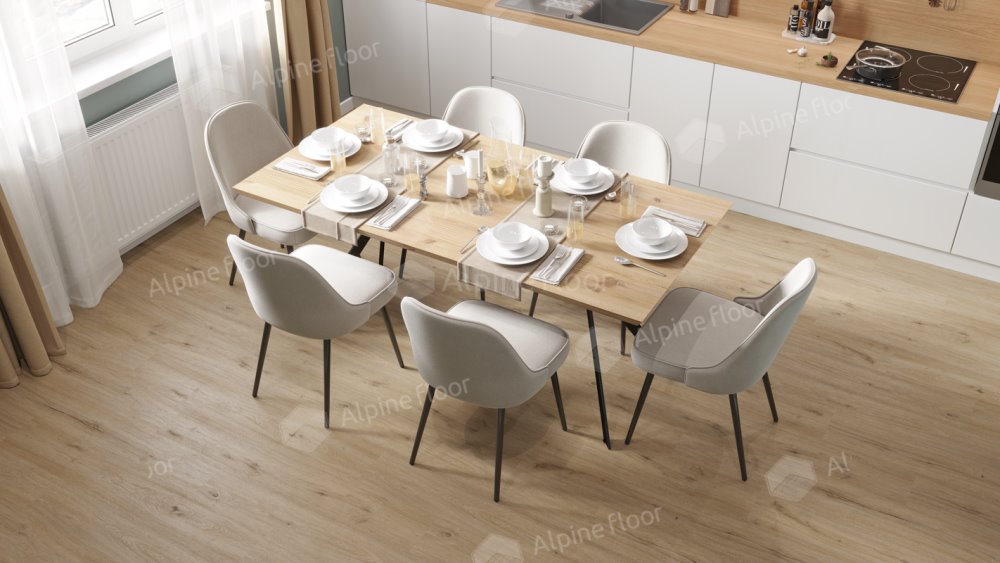 SPC Ламинат "Alpine Floor" Ларго (1220*183*4 мм) — купить в Екатеринбурге