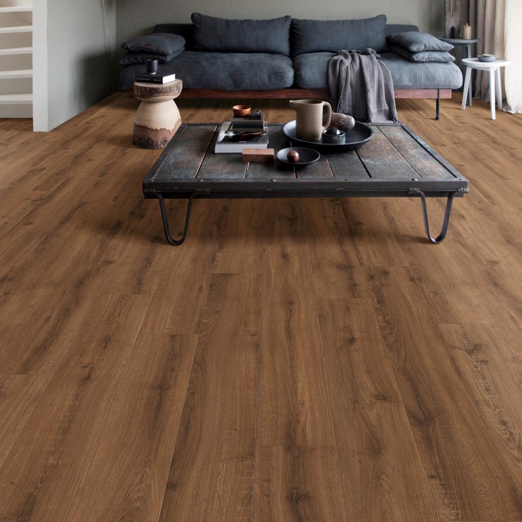 SPC ламинат "Adelar" Solida Acoustic 04870 European Oak (1219*178*5 мм) — купить в Екатеринбурге