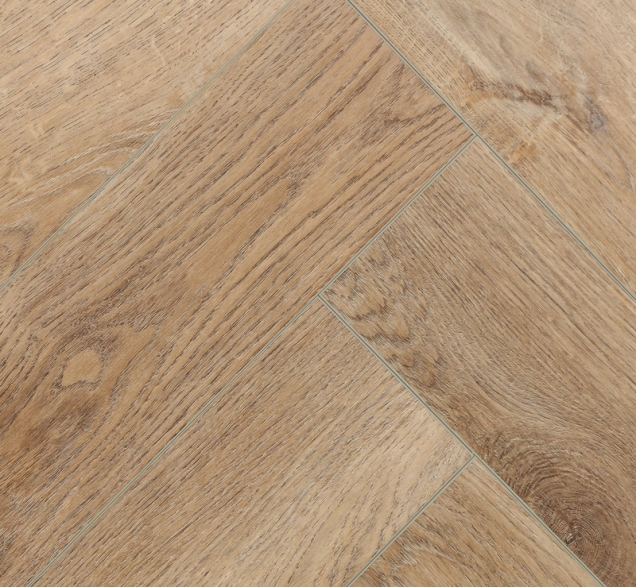 Виниловый ламинат SPC "Cronafloor" Herringbone Дуб Монпелье (640*128*4,5 мм) — купить в Екатеринбурге