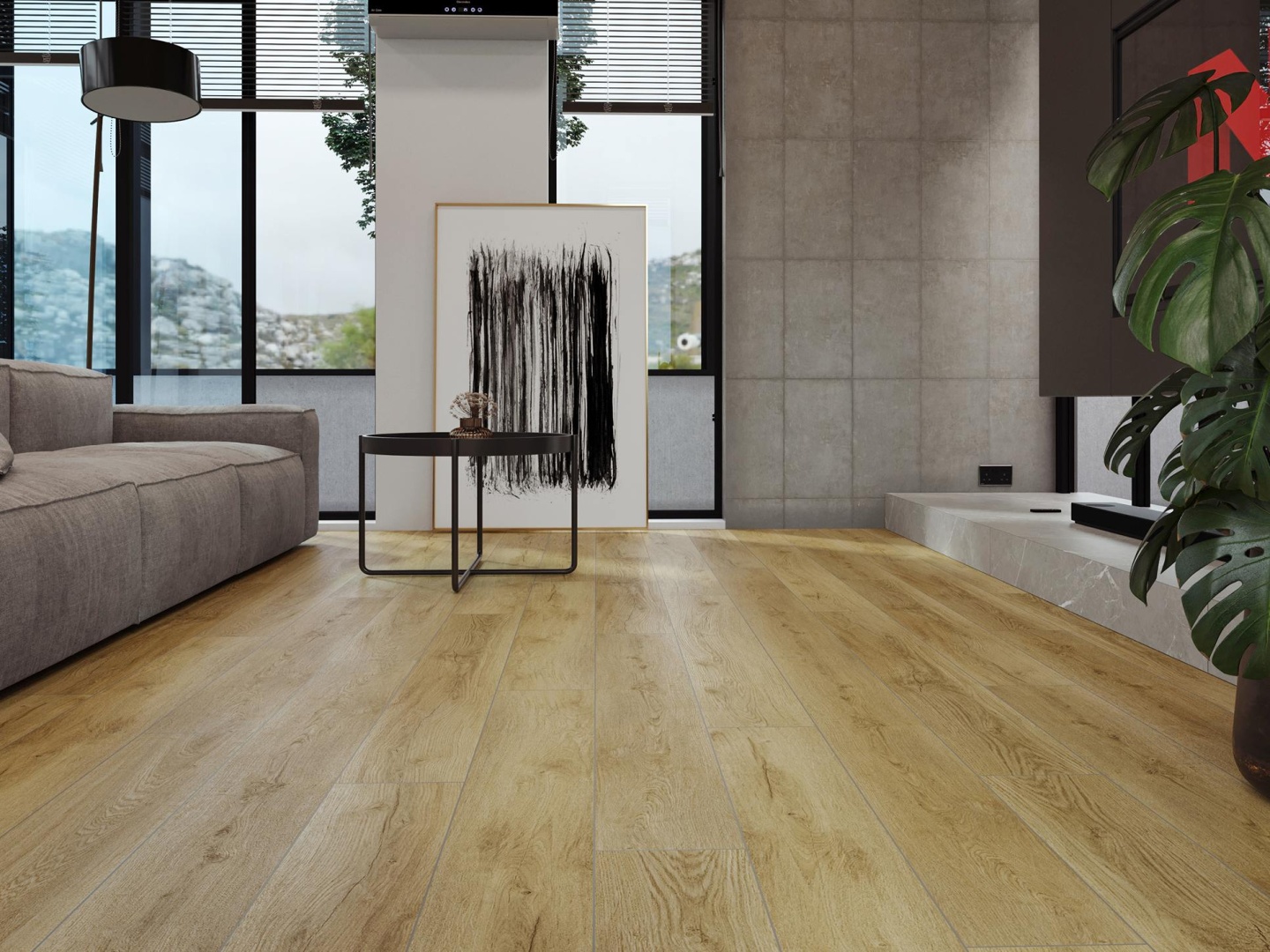 Каменно-полимерный ламинат SPC "Tulesna" Chats (600*125*4 мм) — купить в Екатеринбурге