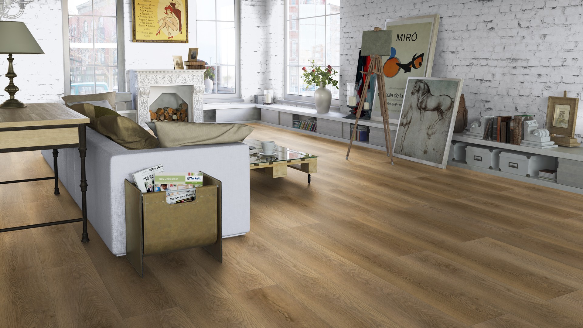 SPC ламинат "Tarkett" Deep House Stanley (1400*225*4,6 мм) — купить в Екатеринбурге