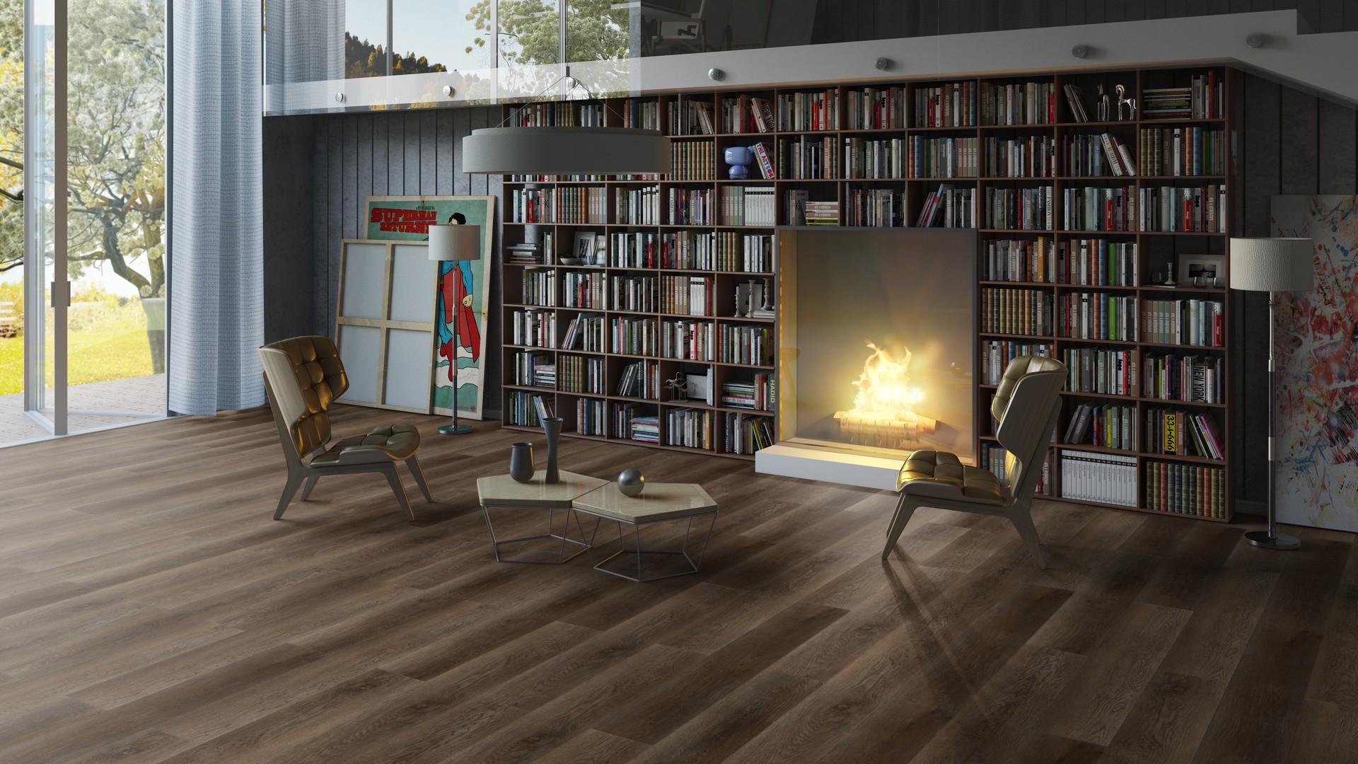 SPC ламинат "Tarkett" Deep House Rachel (1400*225*4,6 мм) — купить в Екатеринбурге