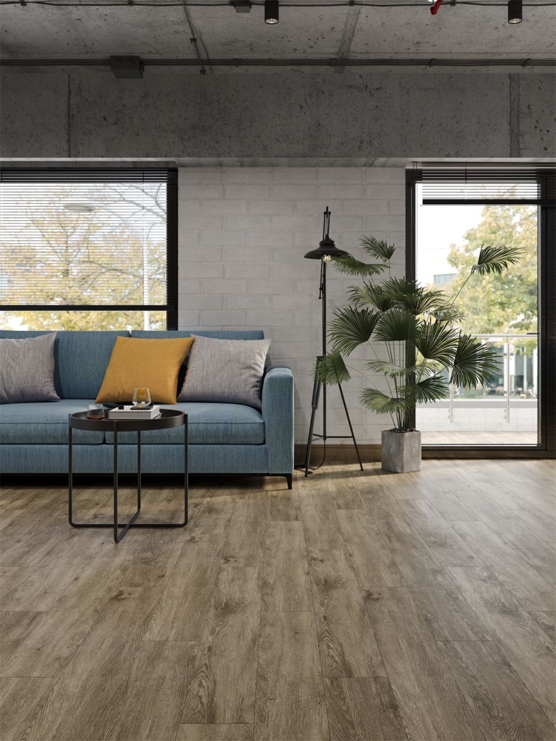 SPC ламинат "Alpine Floor" Гранд Секвойя Венге Грей (1220*183*5 мм) — купить в Екатеринбурге