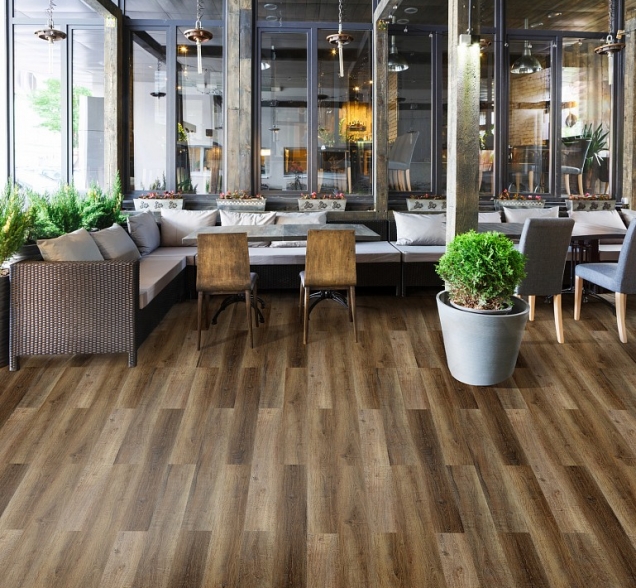 SPC ламинат "CronaFloor" Wood 4V Дуб Чак (1200*180*4 мм) — купить в Екатеринбурге