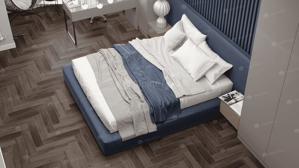 Виниловый ламинат "Alpine Floor" Parquet Light Дуб Фафнир (600*125*4 мм) — купить в Екатеринбурге