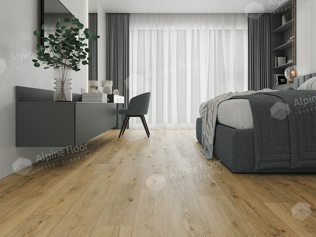 SPC ламинат "Alpine Floor" Калькутта (1220*183*4 мм) — купить в Екатеринбурге