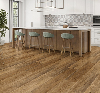 SPC ламинат "CronaFloor" Wood 4V Дуб Робуста (1200*180*4 мм) — фото и характеристики