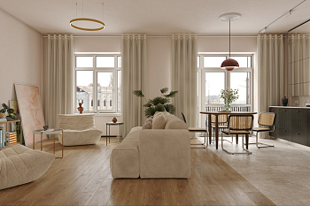 SPC ламинат "Alpine Floor" Гранд Секвойя Макадамия (1220*183*5 мм) — фото и характеристики